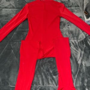 Red Medium Jumpsuit